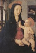 Domenico Ghirlandaio The Virgin and Child (mk05) oil